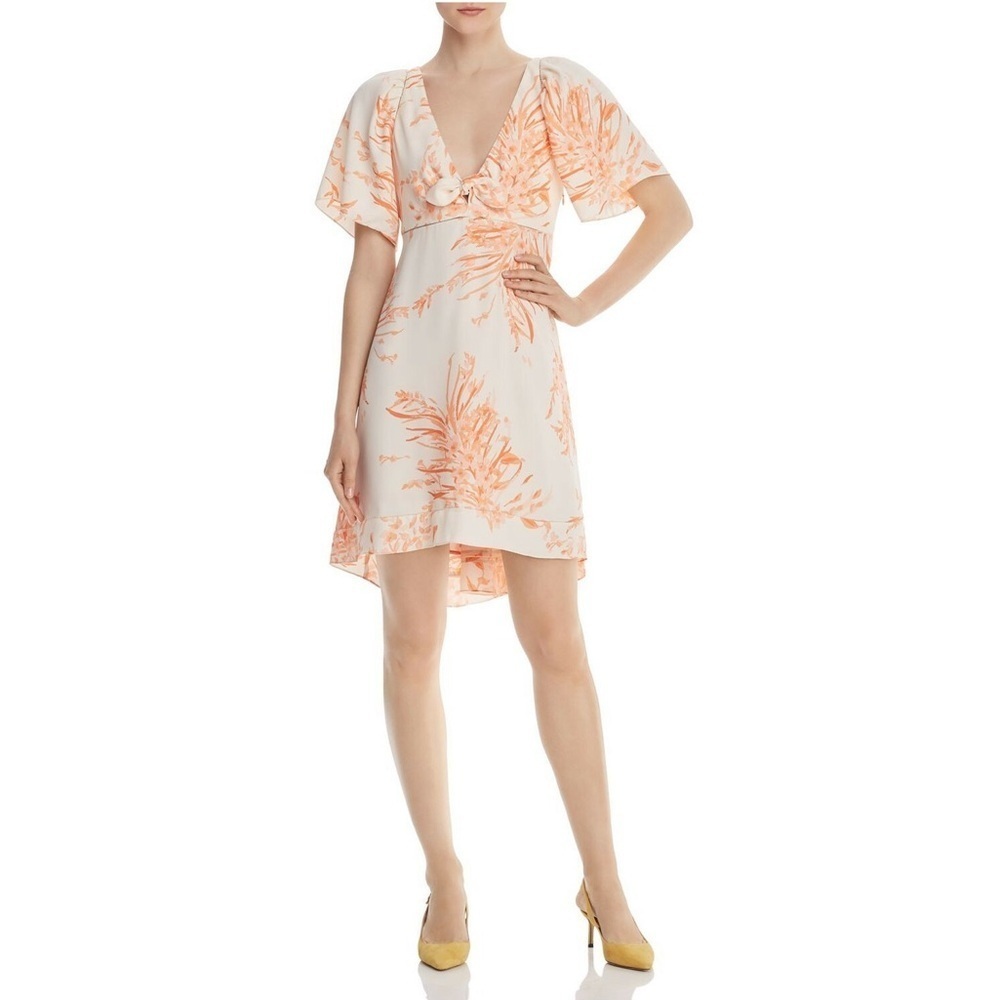 Joie Aralda Floral Dress in Island Sunset Size 4